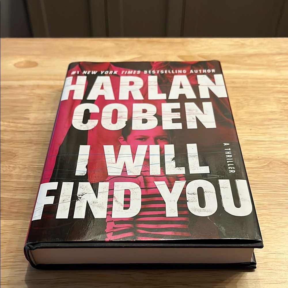 Harlan Coben 'I Will Find You' Hardcover Book